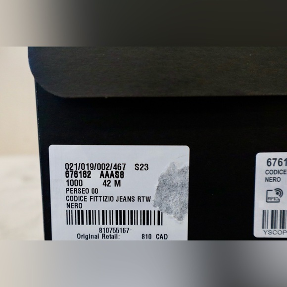 YSL Cassandre Mens Espadrilles - Picture 6 of 6